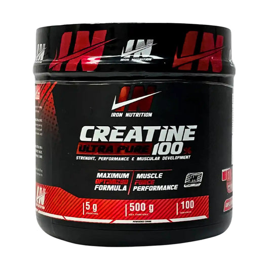 Creatina Monohidratada Iron Nutrition 100 Servicios