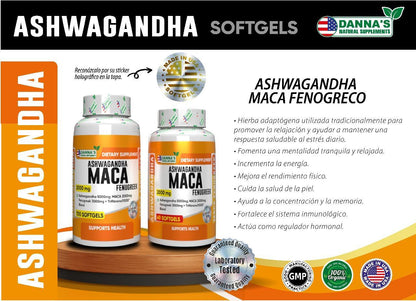 ASHWAGANDHA MACA FENOGRECO