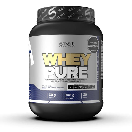 Proteina Whey Pure 2lb Sabor Vainilla